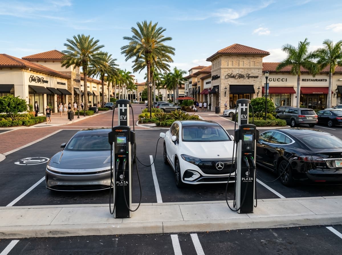 Commercial & Fleet EV Charging Stations