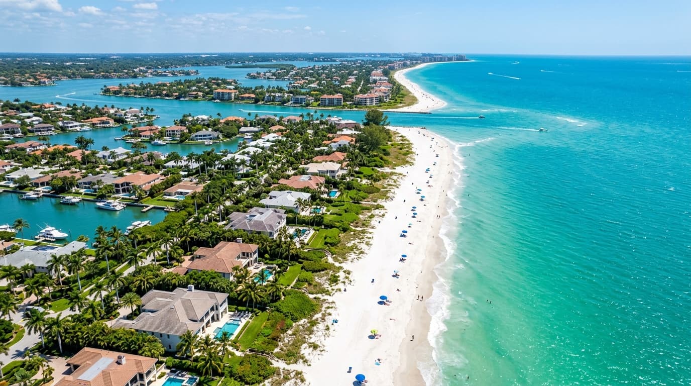 Naples FL Aerial View
